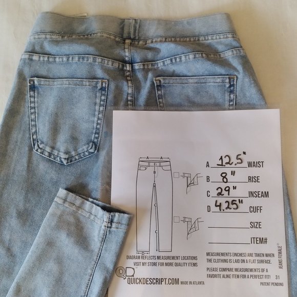 George T-shirt s L( 10-12 ) and H&M jeggings - Picture 3 of 5